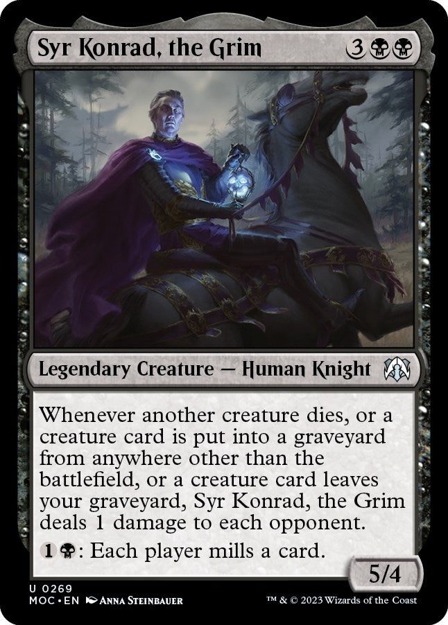 Image for Syr Konrad, the Grim (269) [March of the Machine] - Magic: The Gathering