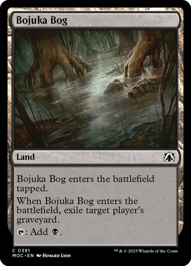 Image for Bojuka Bog (391) [March of the Machine] - Magic: The Gathering