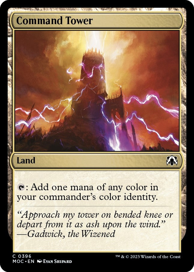Image for Command Tower (396) [March of the Machine] - Magic: The Gathering