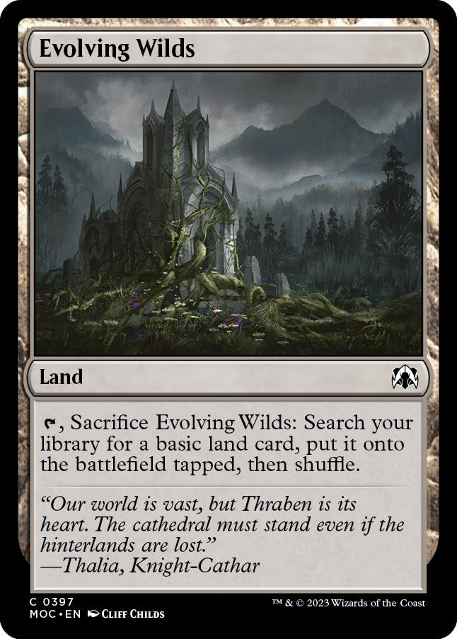 Image for Evolving Wilds (397) [March of the Machine] - Magic: The Gathering