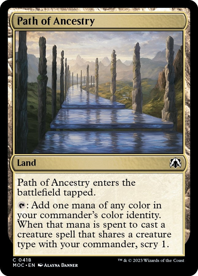 Image for Path of Ancestry (418) [March of the Machine] - Magic: The Gathering