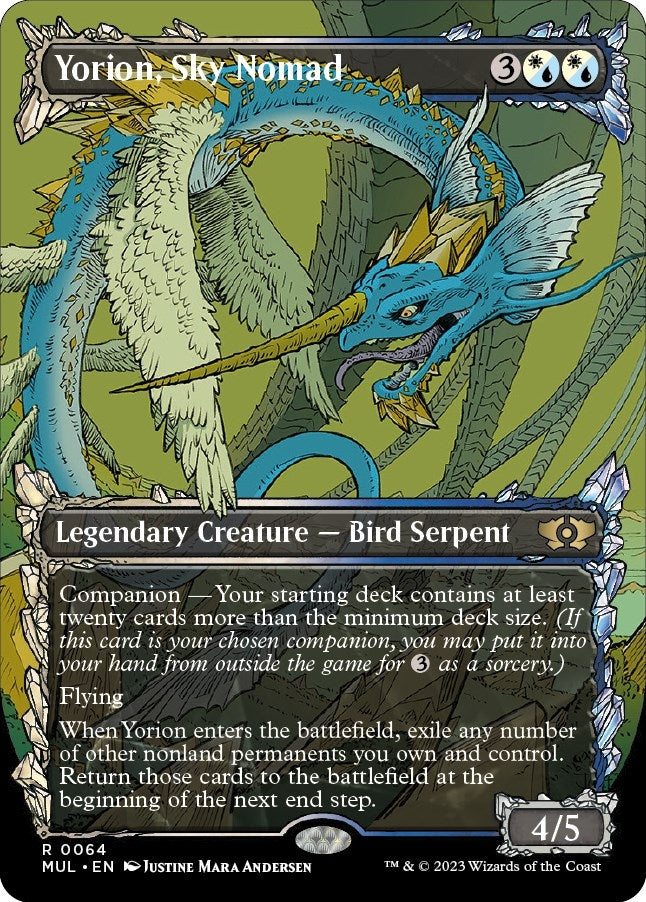 Image for Yorion, Sky Nomad (64) [March of the Machine: Multiverse Legends] - Magic: The Gathering