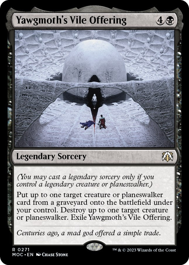 Image for Yawgmoth's Vile Offering (271) [March of the Machine] - Magic: The Gathering