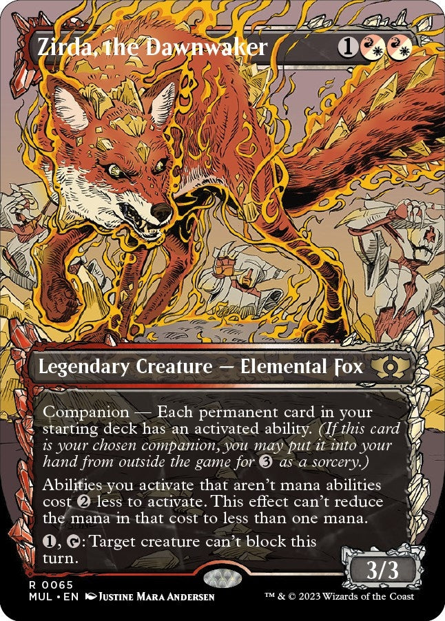 Image for Zirda, the Dawnwaker (65) [March of the Machine: Multiverse Legends] - Magic: The Gathering