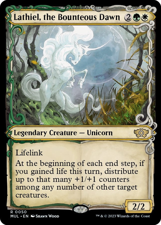 Image for Lathiel, the Bounteous Dawn (50) [March of the Machine: Multiverse Legends] - Magic: The Gathering