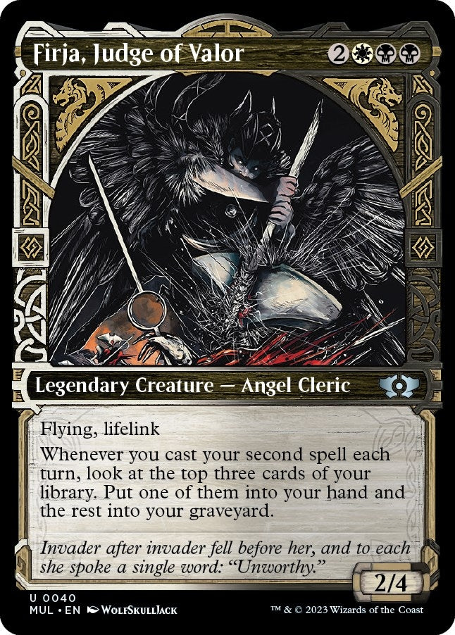 Image for Firja, Judge of Valor (40) [March of the Machine: Multiverse Legends] - Magic: The Gathering
