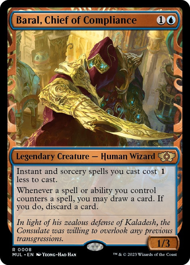 Image for Baral, Chief of Compliance (8) [March of the Machine: Multiverse Legends] - Magic: The Gathering