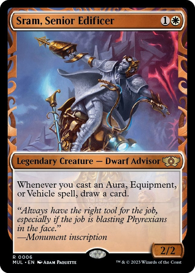 Sram, Senior Edificer (6) [March of the Machine: Multiverse Legends]