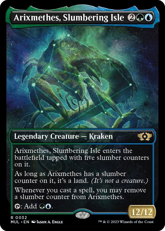 Image for Arixmethes, Slumbering Isle (32) [March of the Machine: Multiverse Legends] - Magic: The Gathering
