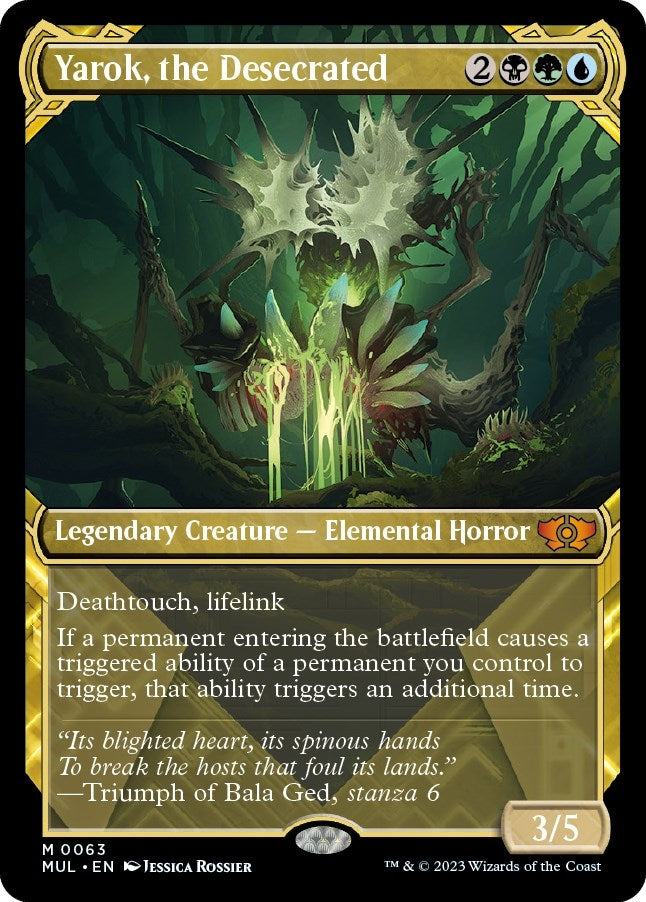 Image for Yarok, the Desecrated (63) [March of the Machine: Multiverse Legends] - Magic: The Gathering