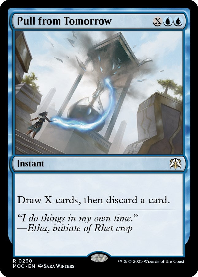 Image for Pull from Tomorrow (230) [March of the Machine] - Magic: The Gathering