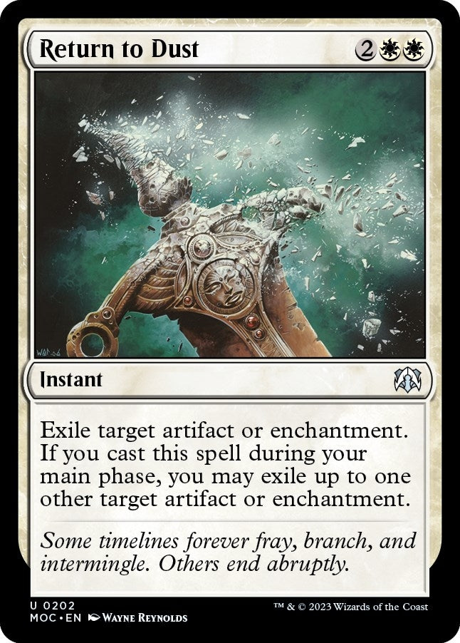 Image for Return to Dust (202) [March of the Machine] - Magic: The Gathering