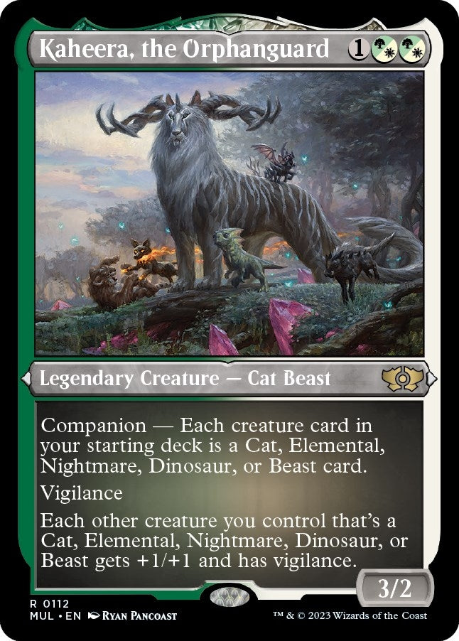 Image for Kaheera, the Orphanguard (Foil Etched) (112) [March of the Machine: Multiverse Legends] - Magic: The Gathering