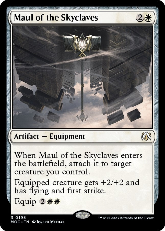 Image for Maul of the Skyclaves (195) [March of the Machine] - Magic: The Gathering