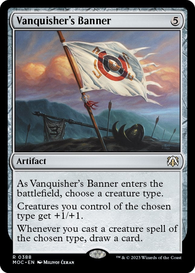 Image for Vanquisher's Banner (388) [March of the Machine] - Magic: The Gathering