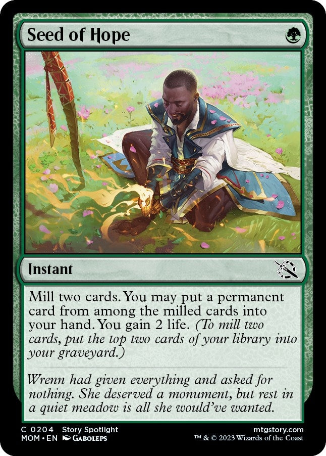 Image for Seed of Hope (204) [March of the Machine] - Magic: The Gathering