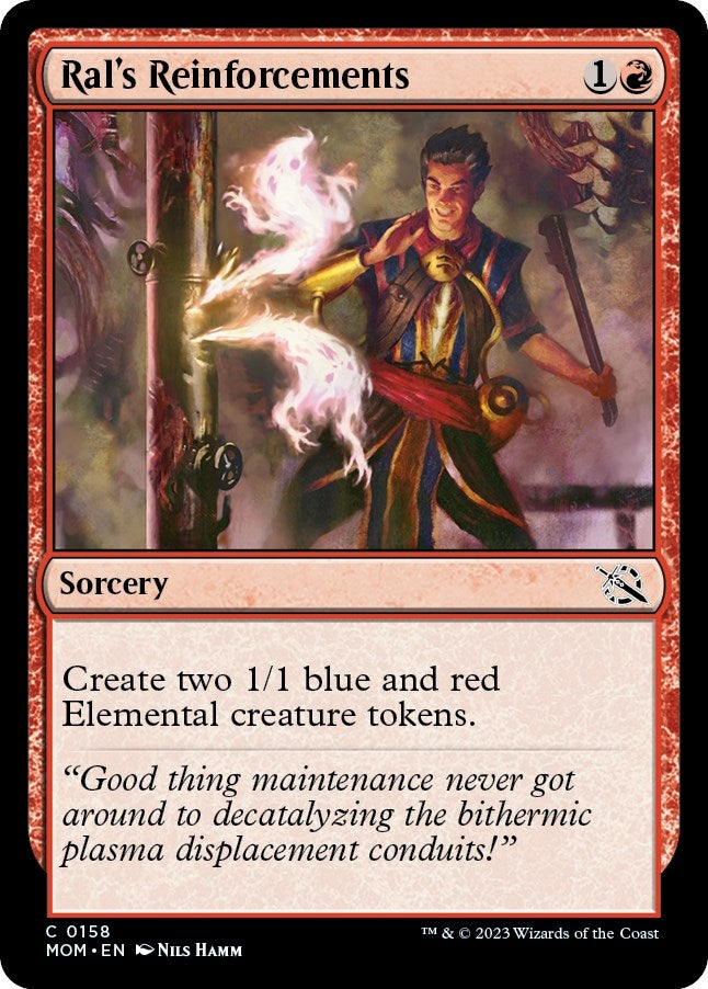 Image for Ral's Reinforcements (158) [March of the Machine] - Magic: The Gathering