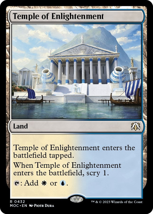 Image for Temple of Enlightenment (432) [March of the Machine] - Magic: The Gathering