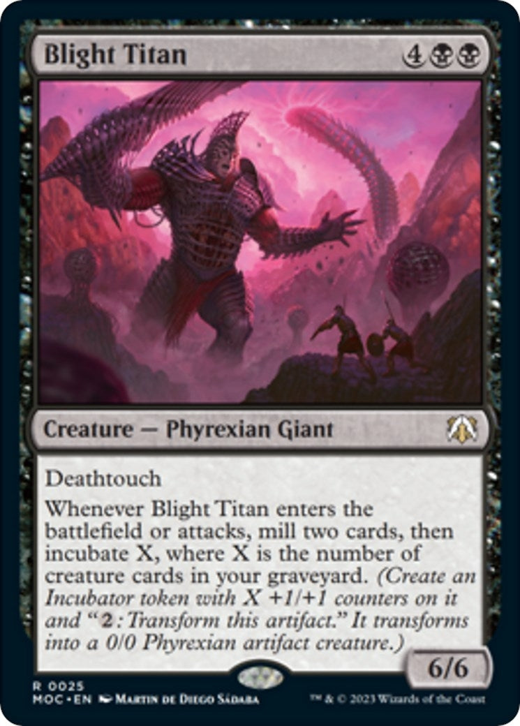 Image for Blight Titan (25) [March of the Machine] - Magic: The Gathering