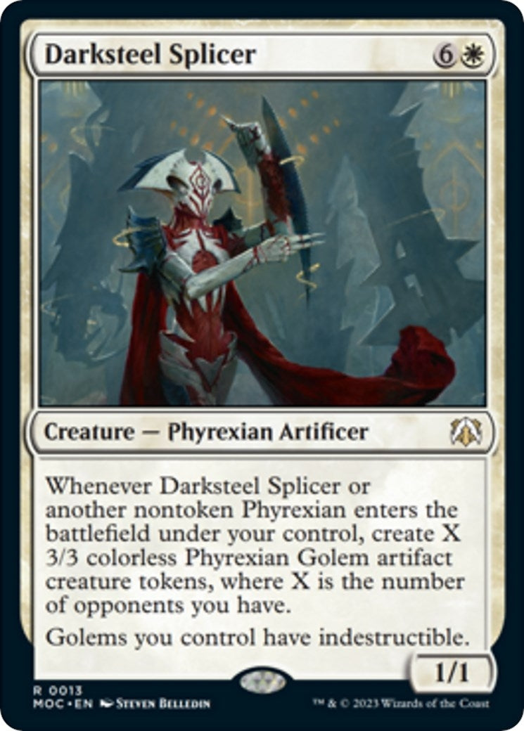 Image for Darksteel Splicer (13) [March of the Machine] - Magic: The Gathering