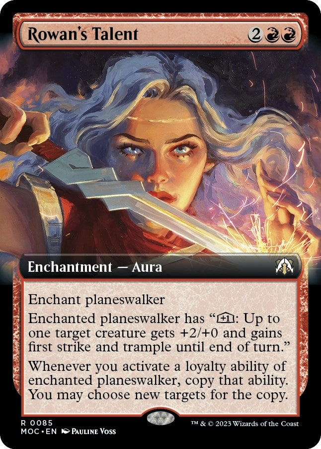 Image for Rowan's Talent (Extended Art) (85) [March of the Machine] - Magic: The Gathering
