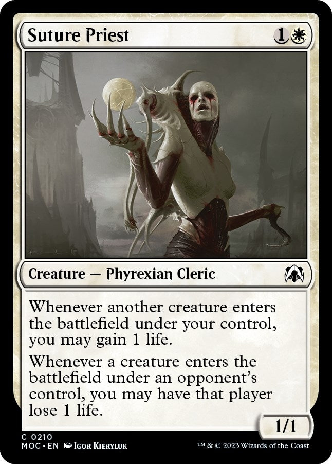 Image for Suture Priest (210) [March of the Machine] - Magic: The Gathering