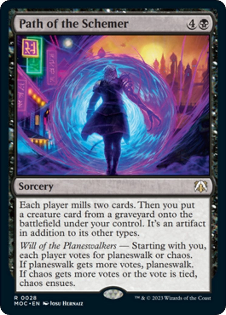 Image for Path of the Schemer (28) [March of the Machine] - Magic: The Gathering