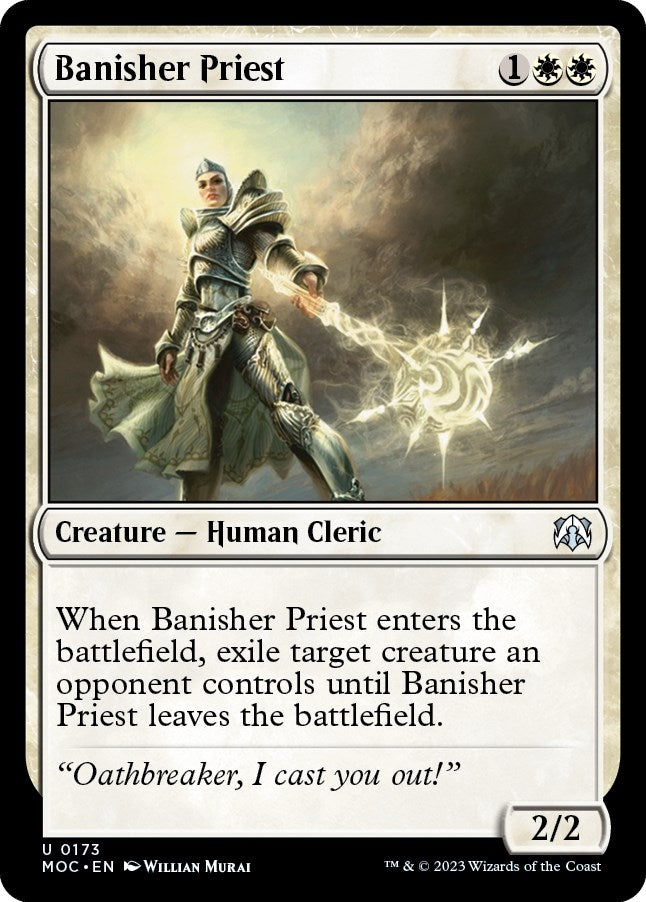 Image for Banisher Priest (173) [March of the Machine] - Magic: The Gathering