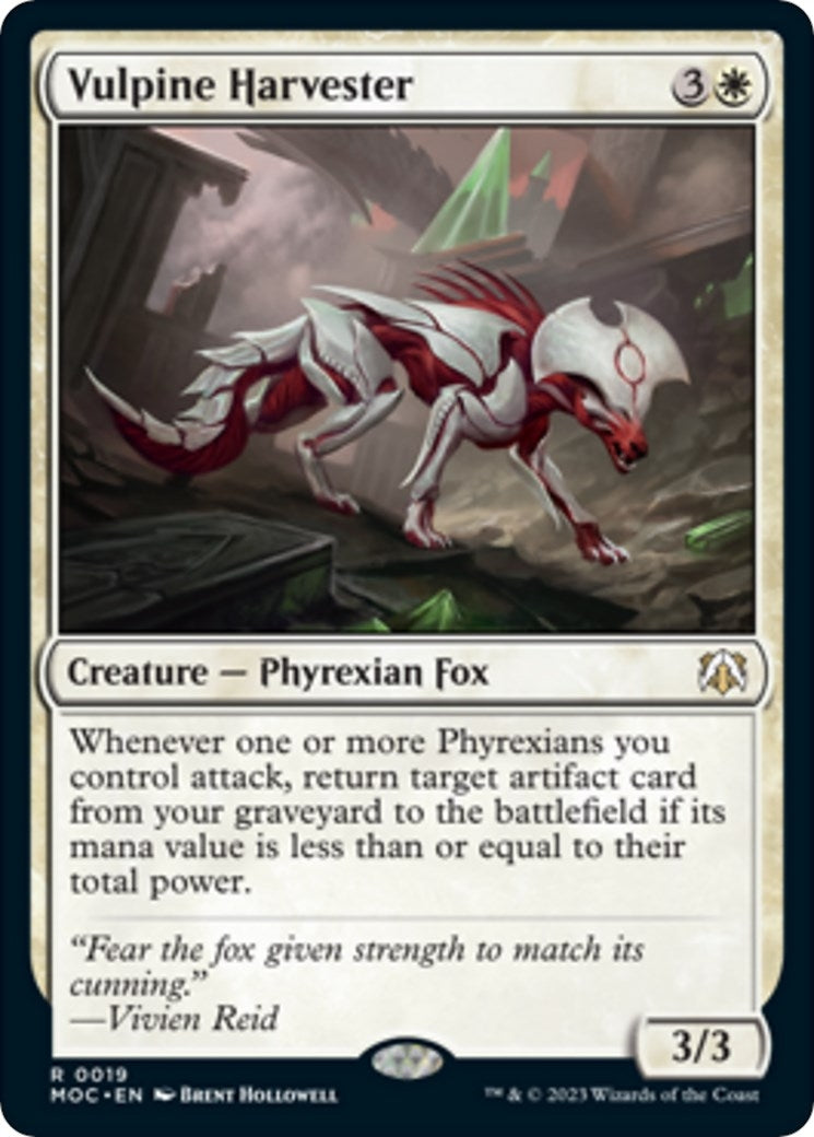 Image for Vulpine Harvester (19) [March of the Machine] - Magic: The Gathering