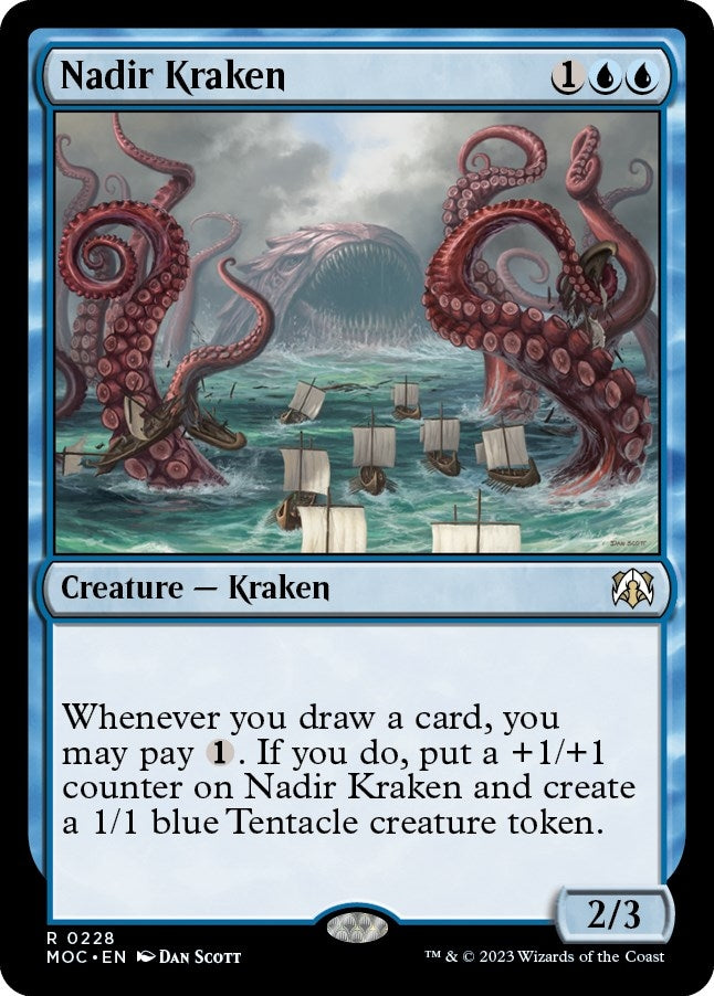 Image for Nadir Kraken (228) [March of the Machine] - Magic: The Gathering
