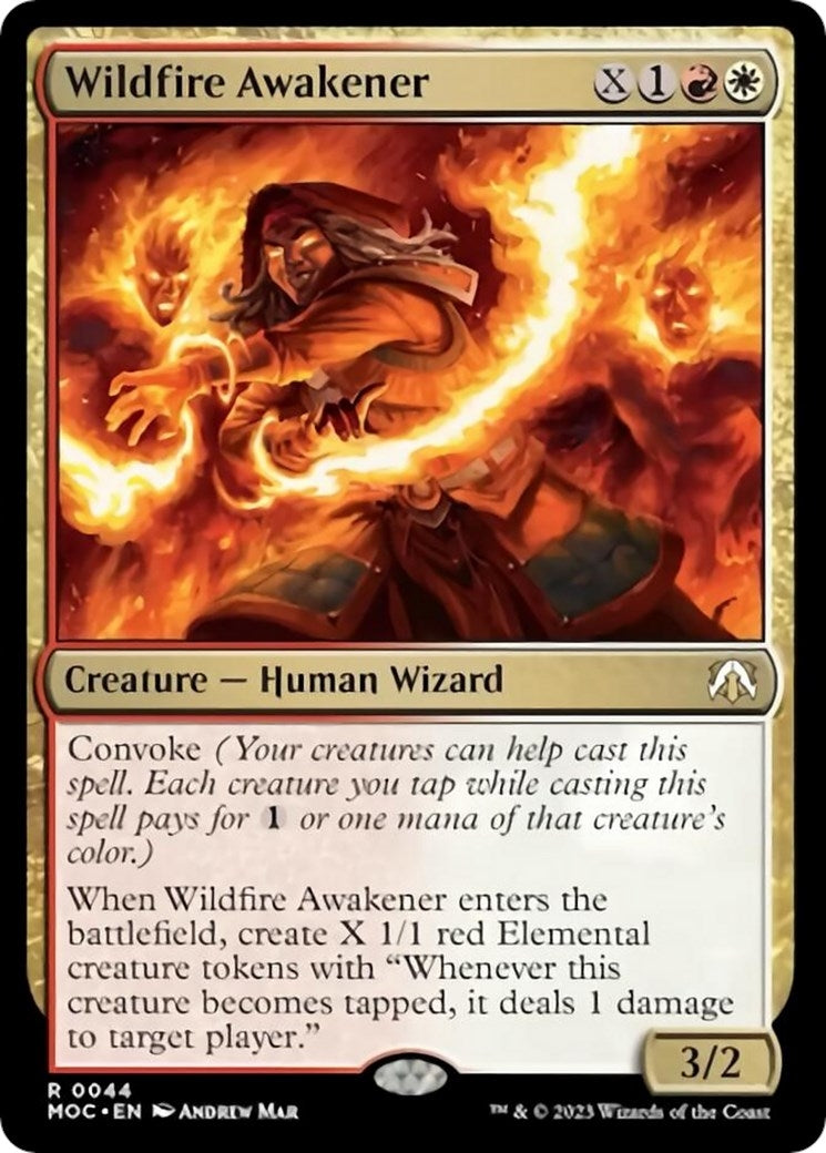 Image for Wildfire Awakener (44) [March of the Machine] - Magic: The Gathering
