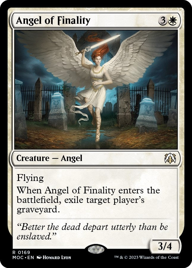 Image for Angel of Finality (169) [March of the Machine] - Magic: The Gathering