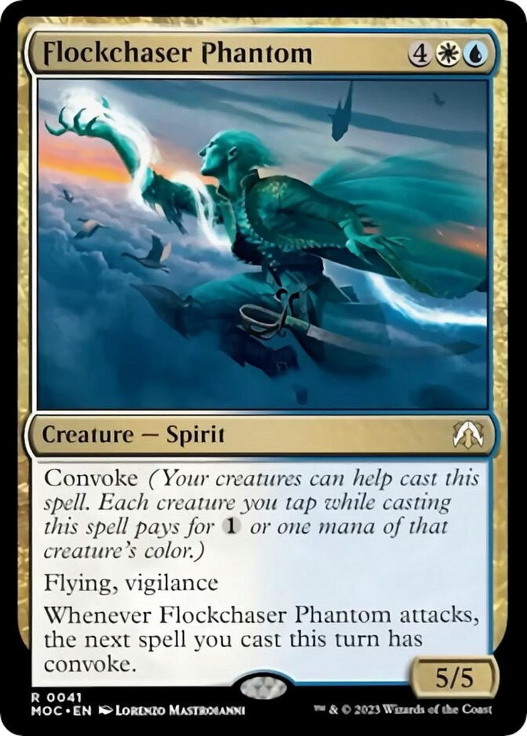 Image for Flockchaser Phantom (41) [March of the Machine] - Magic: The Gathering