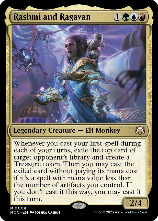 Image for Rashmi and Ragavan (8) [March of the Machine] - Magic: The Gathering