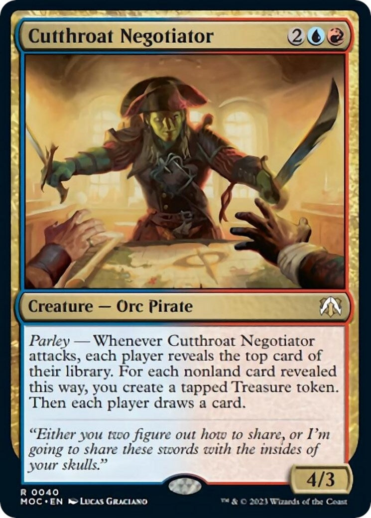 Image for Cutthroat Negotiator (40) [March of the Machine] - Magic: The Gathering