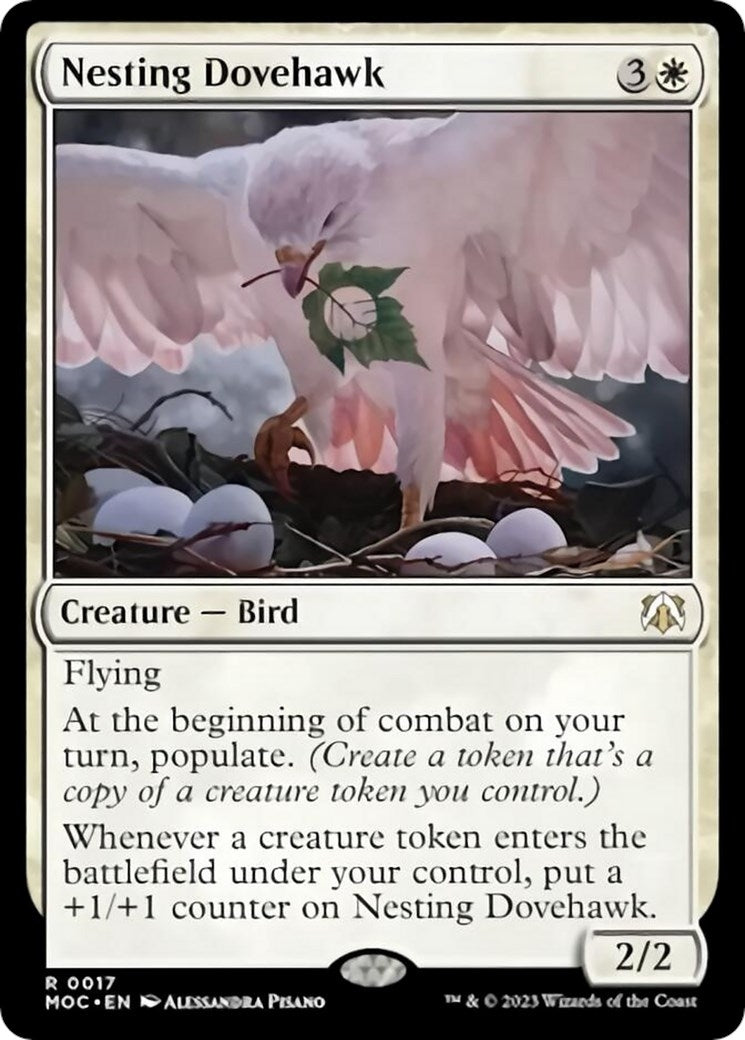 Image for Nesting Dovehawk (17) [March of the Machine] - Magic: The Gathering