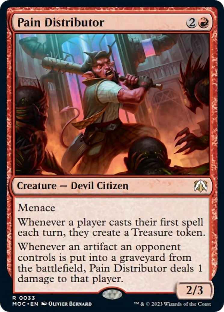 Image for Pain Distributor (33) [March of the Machine] - Magic: The Gathering