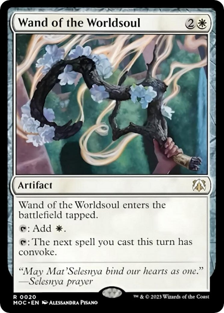 Image for Wand of the Worldsoul (20) [March of the Machine] - Magic: The Gathering