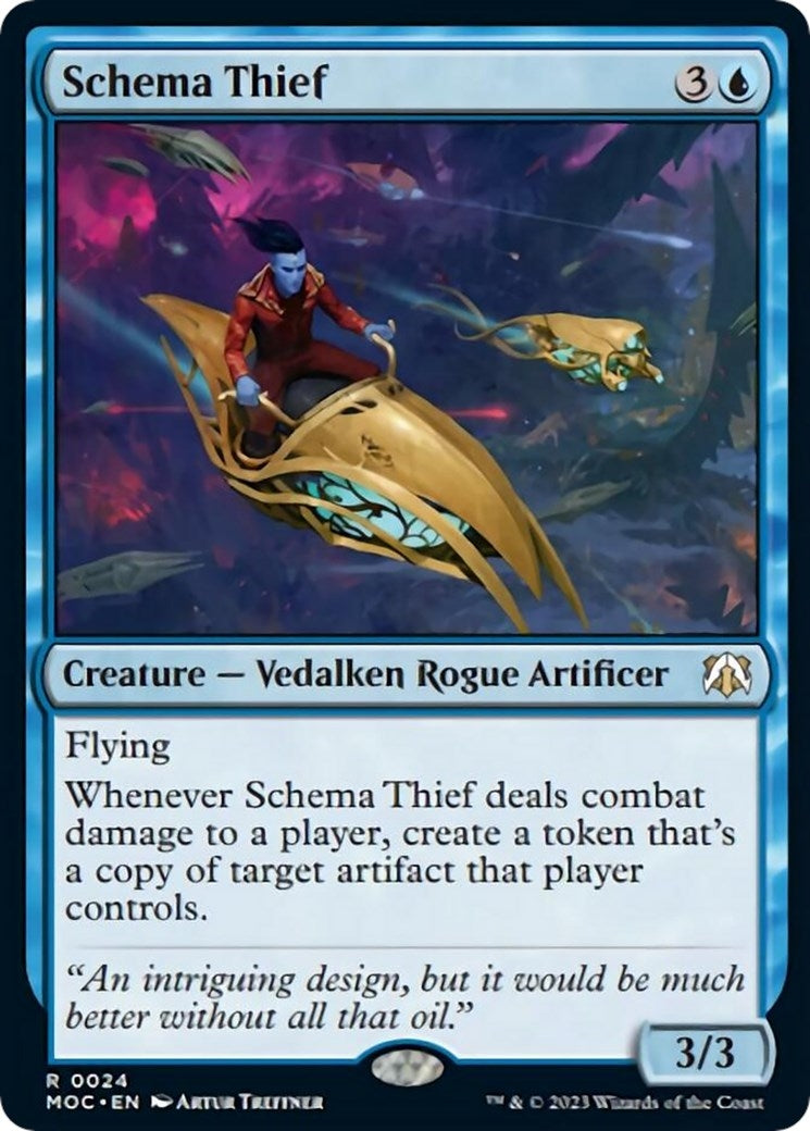 Image for Schema Thief (24) [March of the Machine] - Magic: The Gathering