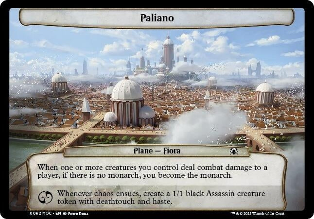 Image for Paliano (62) [March of the Machine] - Magic: The Gathering