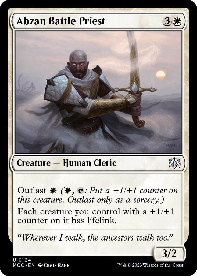 Image for Abzan Battle Priest (164) [March of the Machine] - Magic: The Gathering