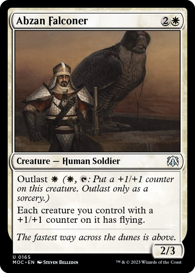Image for Abzan Falconer (165) [March of the Machine] - Magic: The Gathering