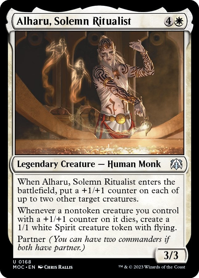 Image for Alharu, Solemn Ritualist (168) [March of the Machine] - Magic: The Gathering