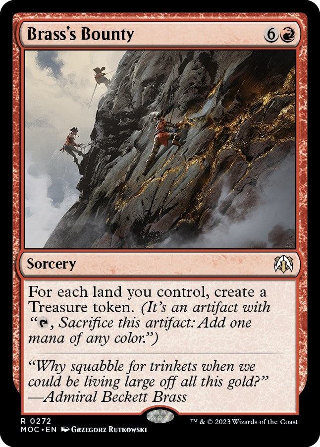Image for Brass's Bounty (272) [March of the Machine] - Magic: The Gathering