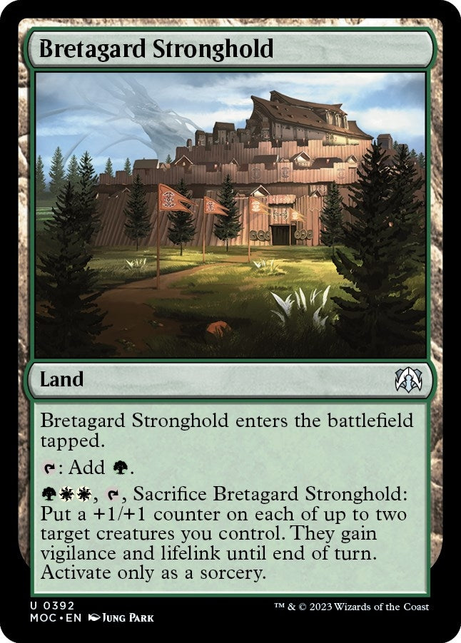 Image for Bretagard Stronghold (392) [March of the Machine] - Magic: The Gathering