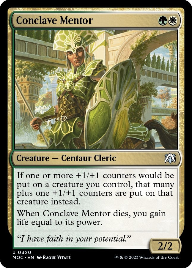 Image for Conclave Mentor (320) [March of the Machine] - Magic: The Gathering