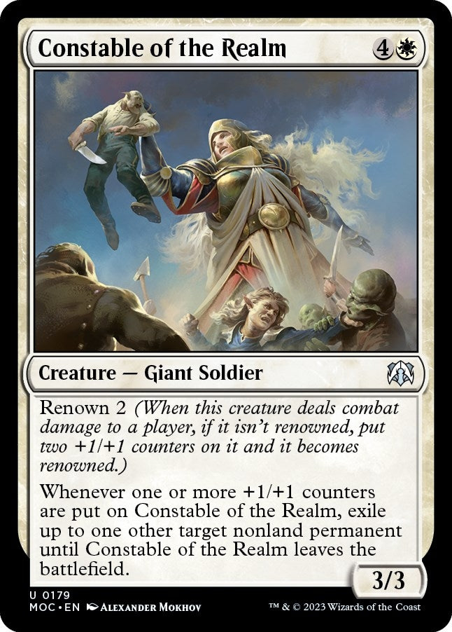 Image for Constable of the Realm (179) [March of the Machine] - Magic: The Gathering