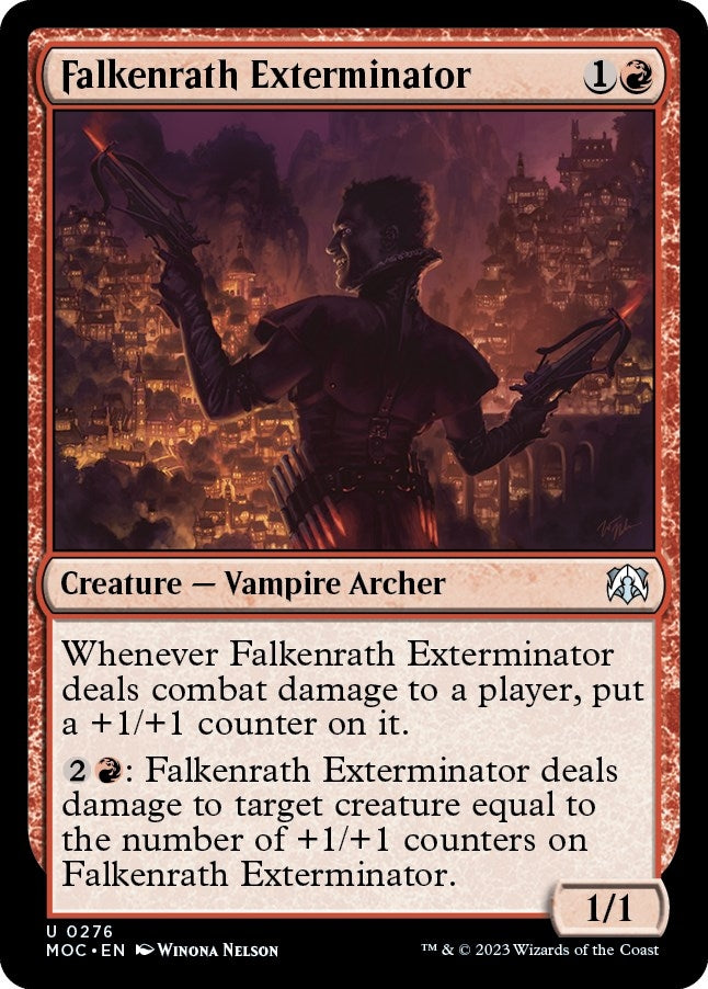 Image for Falkenrath Exterminator (276) [March of the Machine] - Magic: The Gathering
