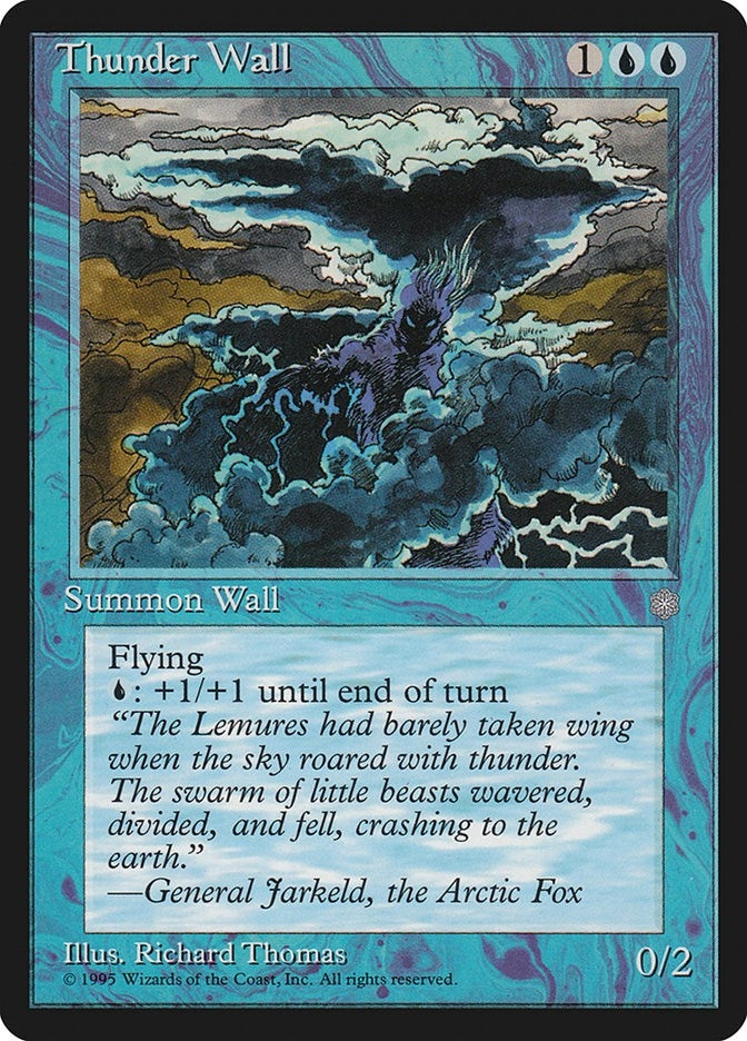 Image for Thunder Wall [Ice Age] - Magic: The Gathering
