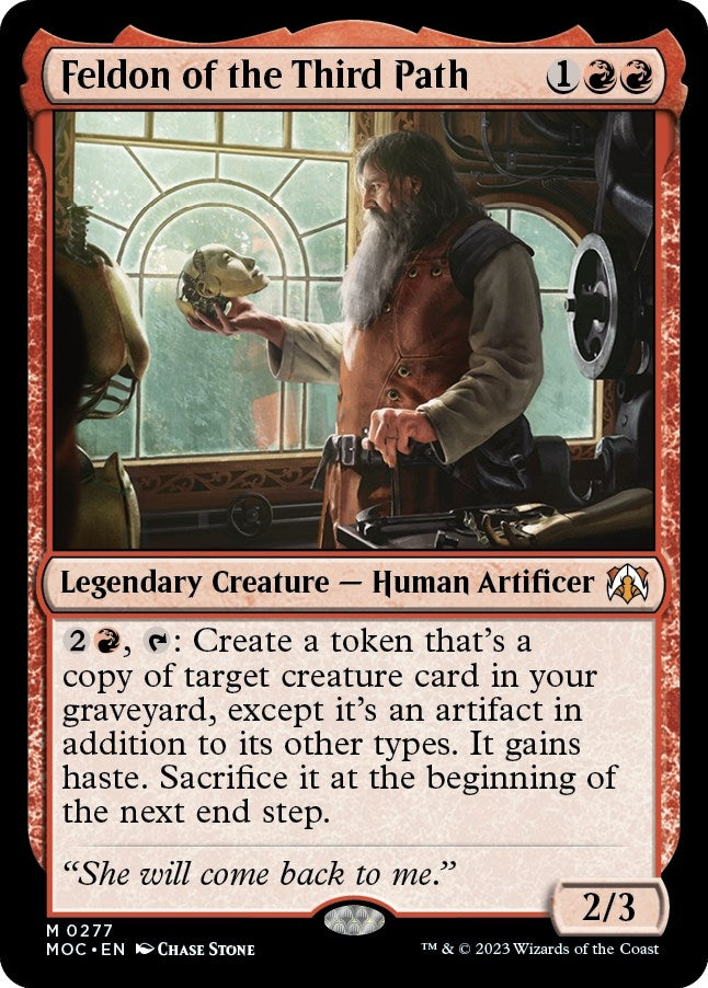 Image for Feldon of the Third Path (277) [March of the Machine] - Magic: The Gathering